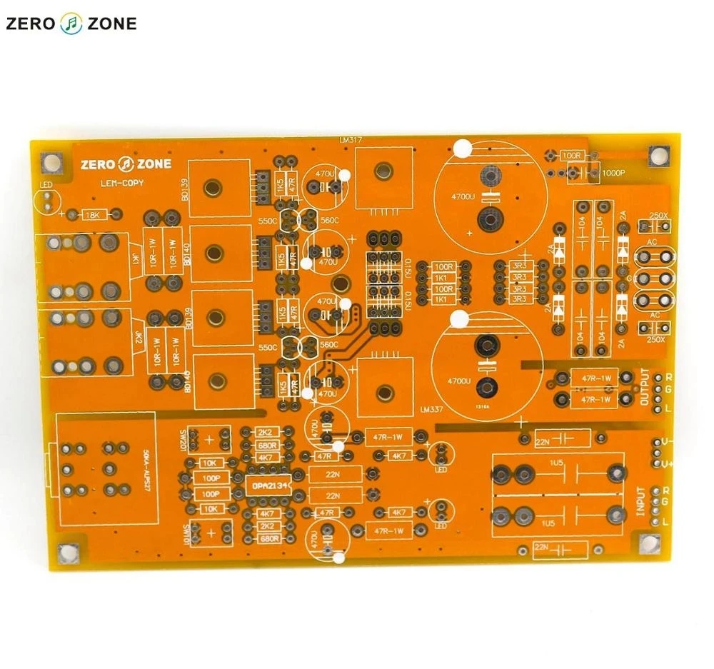 Lem-Copy Classe A Amplificatore Di Potenza Per Cuffie Clone Lehmann Amp Pcb