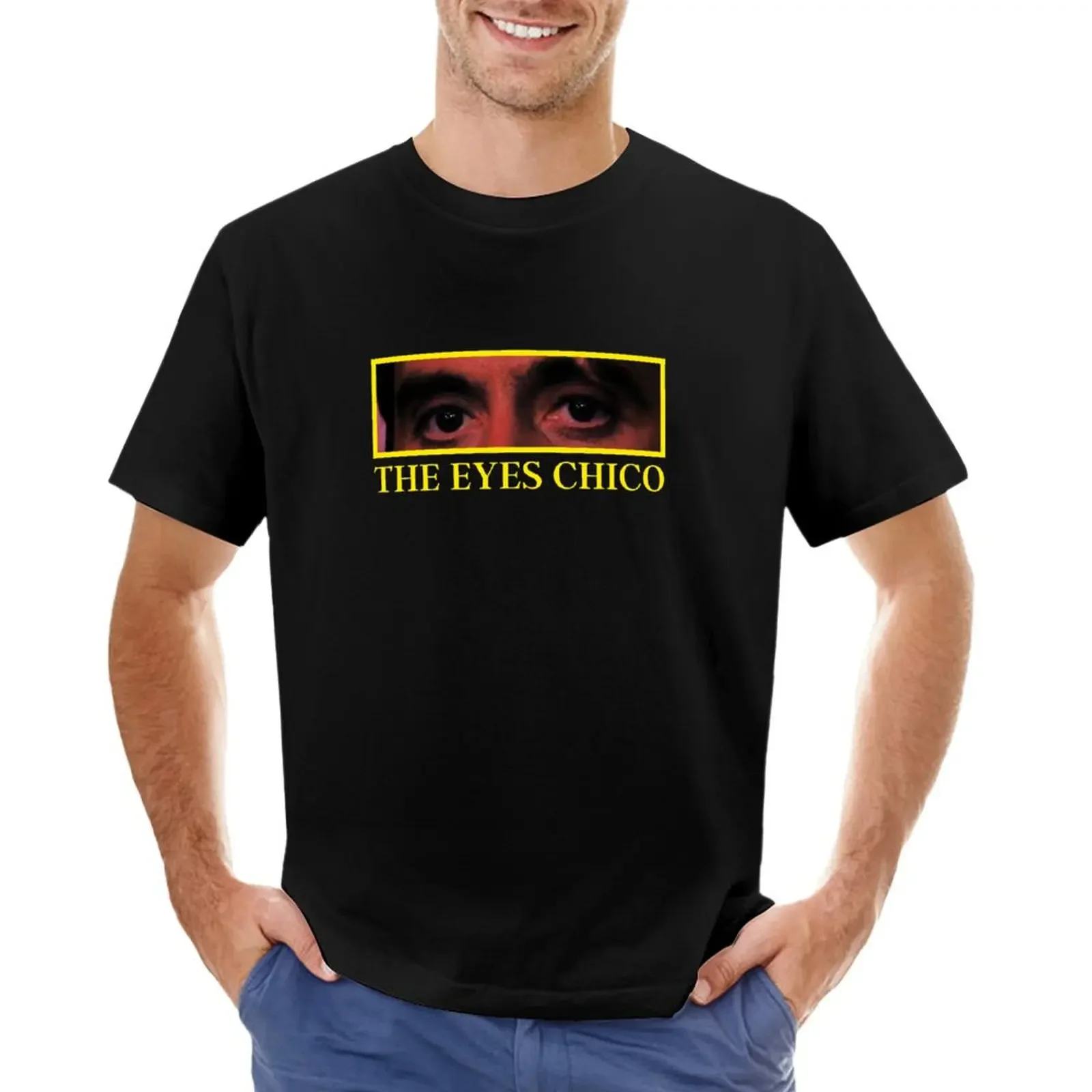 The Eyes Chico - Tony Montana T-Shirt Manica Corta Tee Anime Summer Clothes Magliette Pesanti Per Uomo
