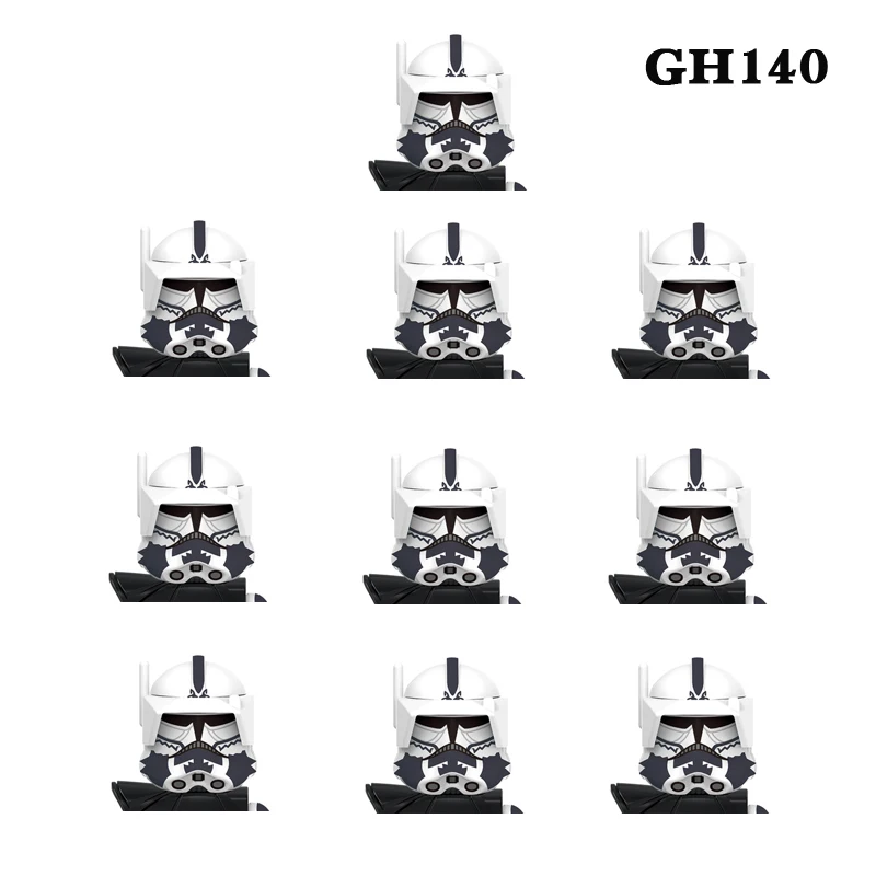 10 Pz/Set Building Blocks Gh0140 104Th Battalion Brick Gh0137 Coruscant Arc Trooper Figure 212Th Arc Trooper Mini Assembly Toys