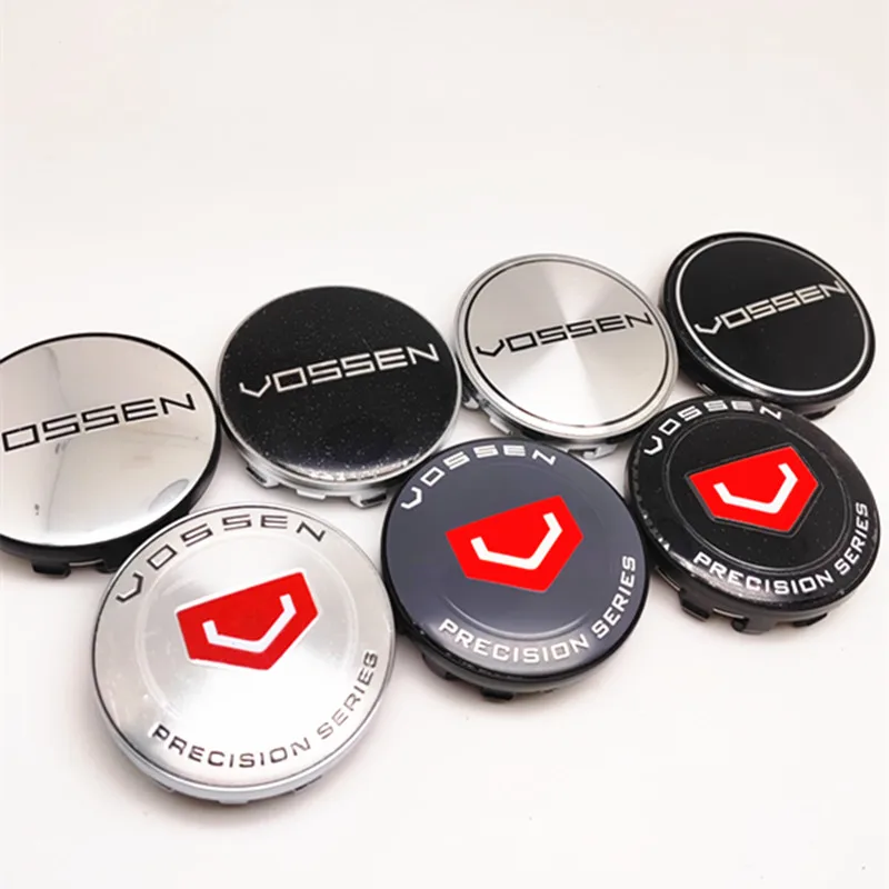 4 Pz 59Mm 55Mm Vossen Tappo Centrale Ruota Coprimozzo Car Styling Cerchi Antipolvere Hubcaps Emblem