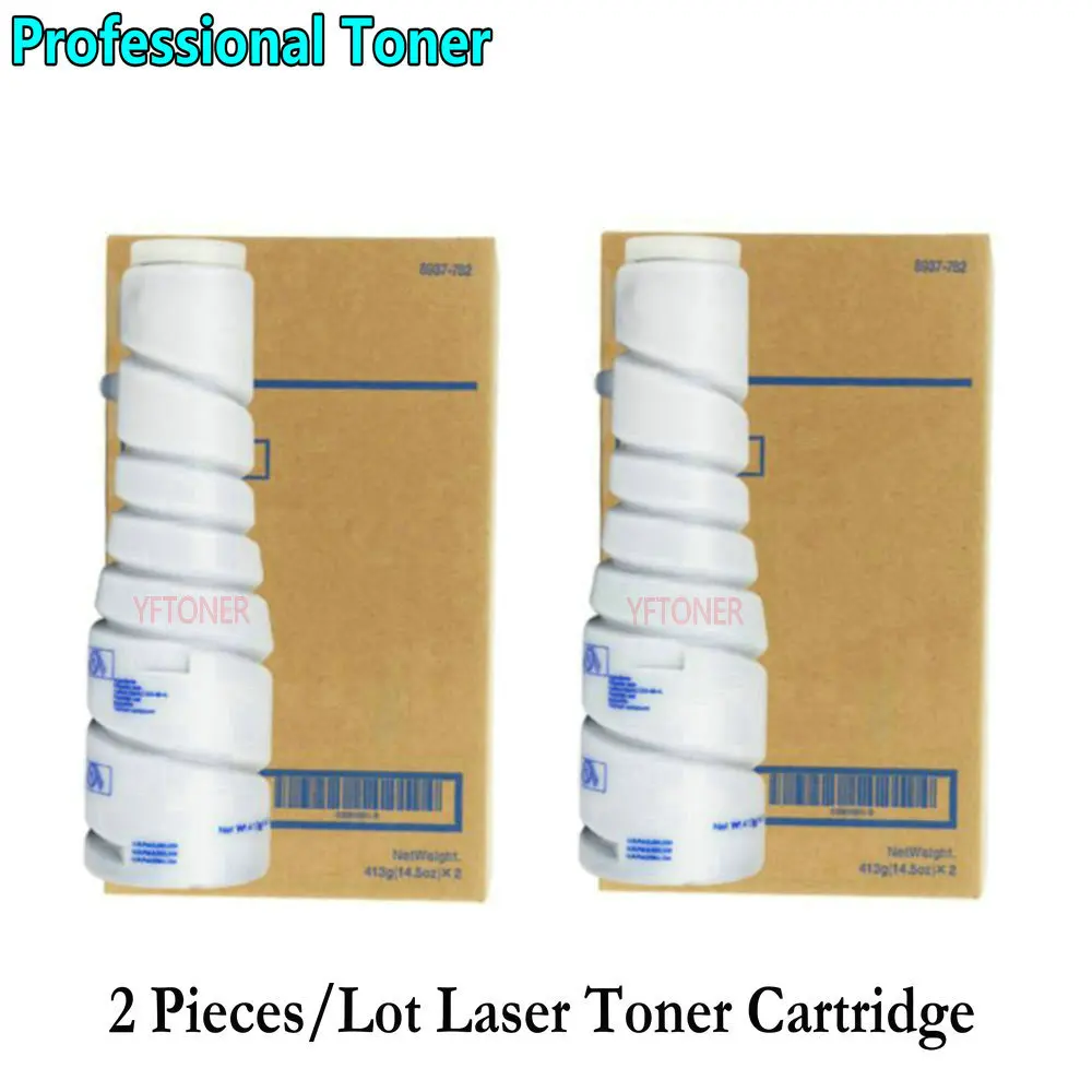 2 Pezzi/Lottp Yftoner Laser Cartuccia Di Toner Per Konica Minolta 8937-782 (Tn-114) Tn-115 Bizhub Stampante Di152 183 163V 7516V 7616V