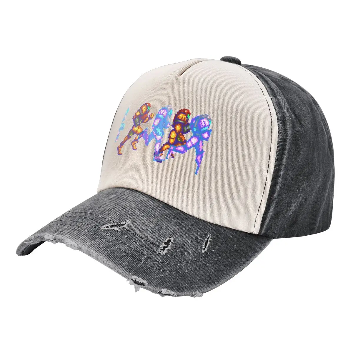 Super Metroid - Samus Aran Speed Booster Berretto Da Baseball Protezione Uv Cappello Solare Nero Donna Uomo