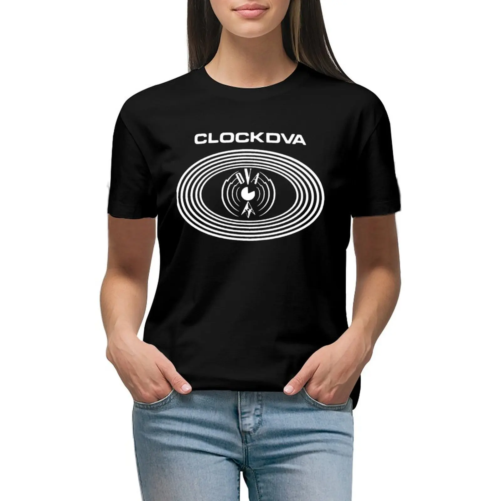 Clock Dva T-Shirt Anime Clothes Lady Clothes T-Shirt Dress For Women Sexy