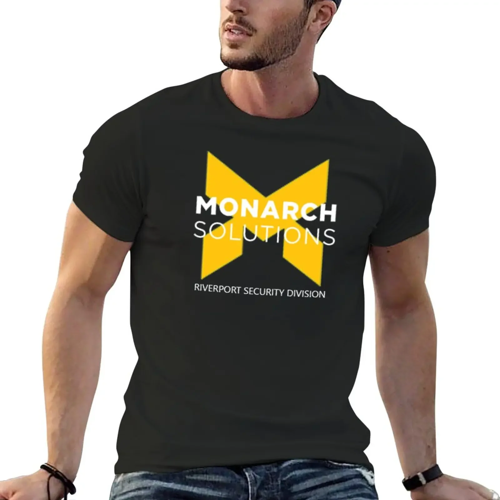 Monarch Solutions Shirt - Quantum Break T-Shirt Funnys Oversize Magliette Pesanti Per Uomo