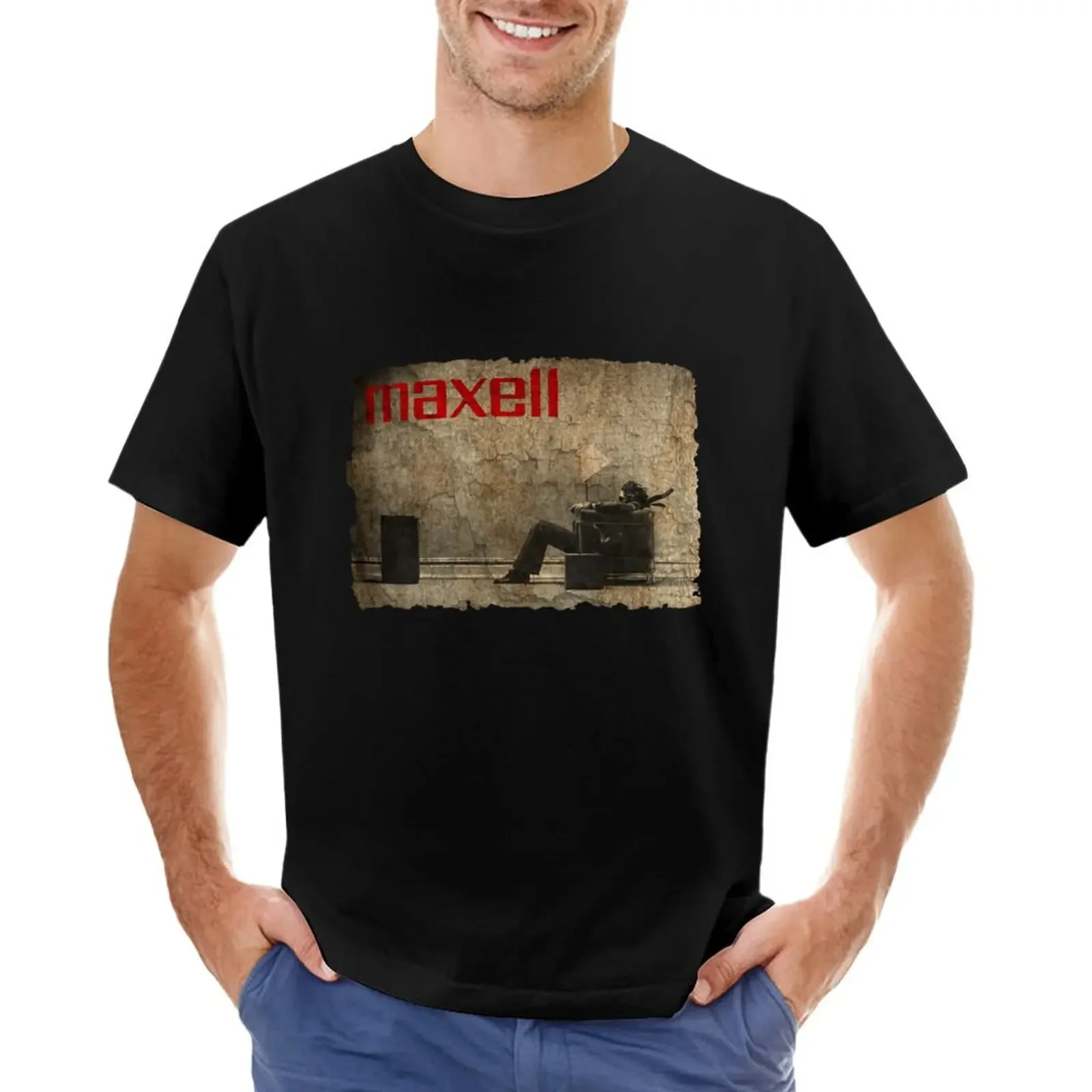 Vintàgé: T-Shirt T-Shirt T-Shirt T-Shirt T-Shirt T-Shirt Uomo T-Shirt Estate Top Carino Top T-Shirt Uomo Cotone