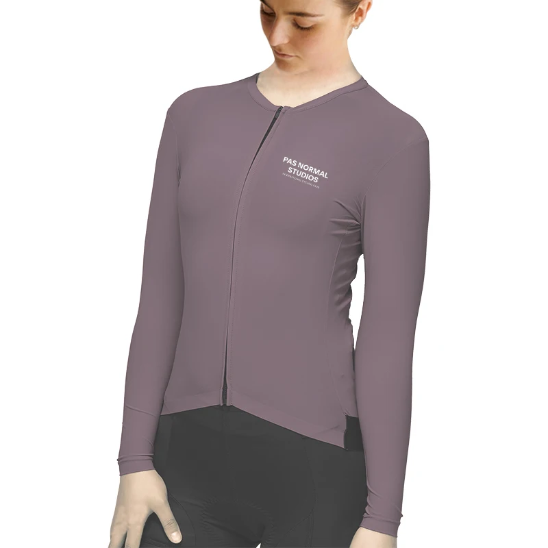 Ropa De Mujer Pns Primavera Autunno Manica Lunga Abbigliamento Ciclismo Donna Bicicleta Maillot Roupas Femininas Rennrad Trikot Herren