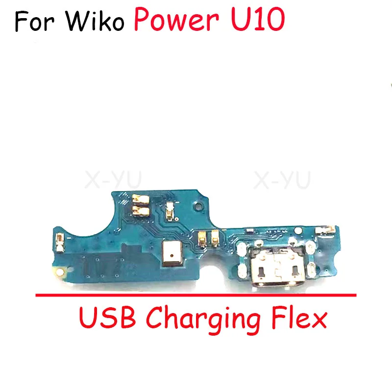 Per Wiko Power U10 U20 U30 Usb Power Charger Port Jack Dock Connector Plug Board Ricarica Flex Cable Parti Di Riparazione