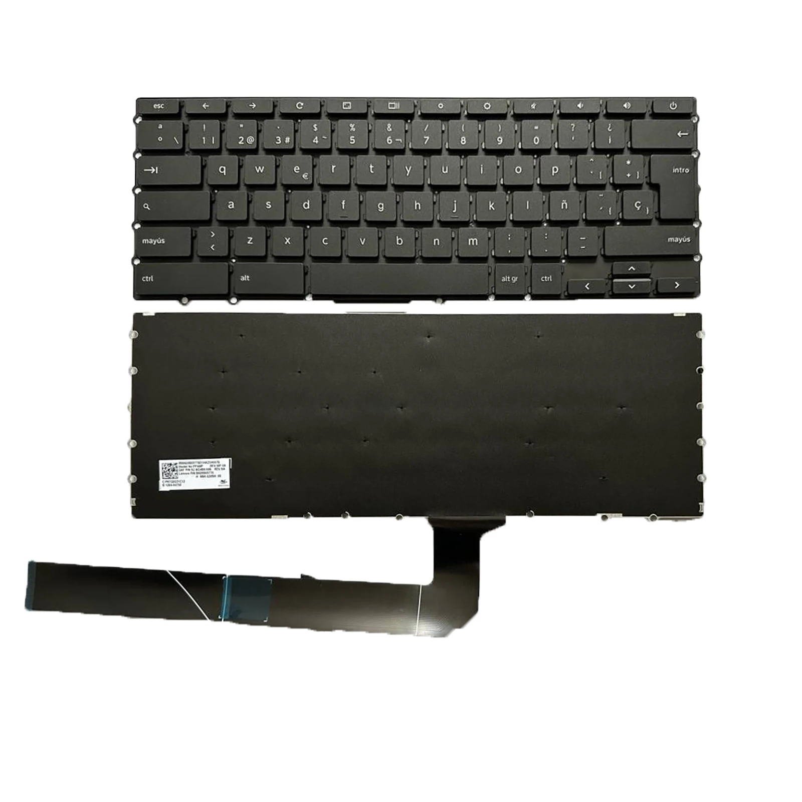 Tastiera Sp Per Lenovo Chromebook 14E Gen 2 Con Interruttore