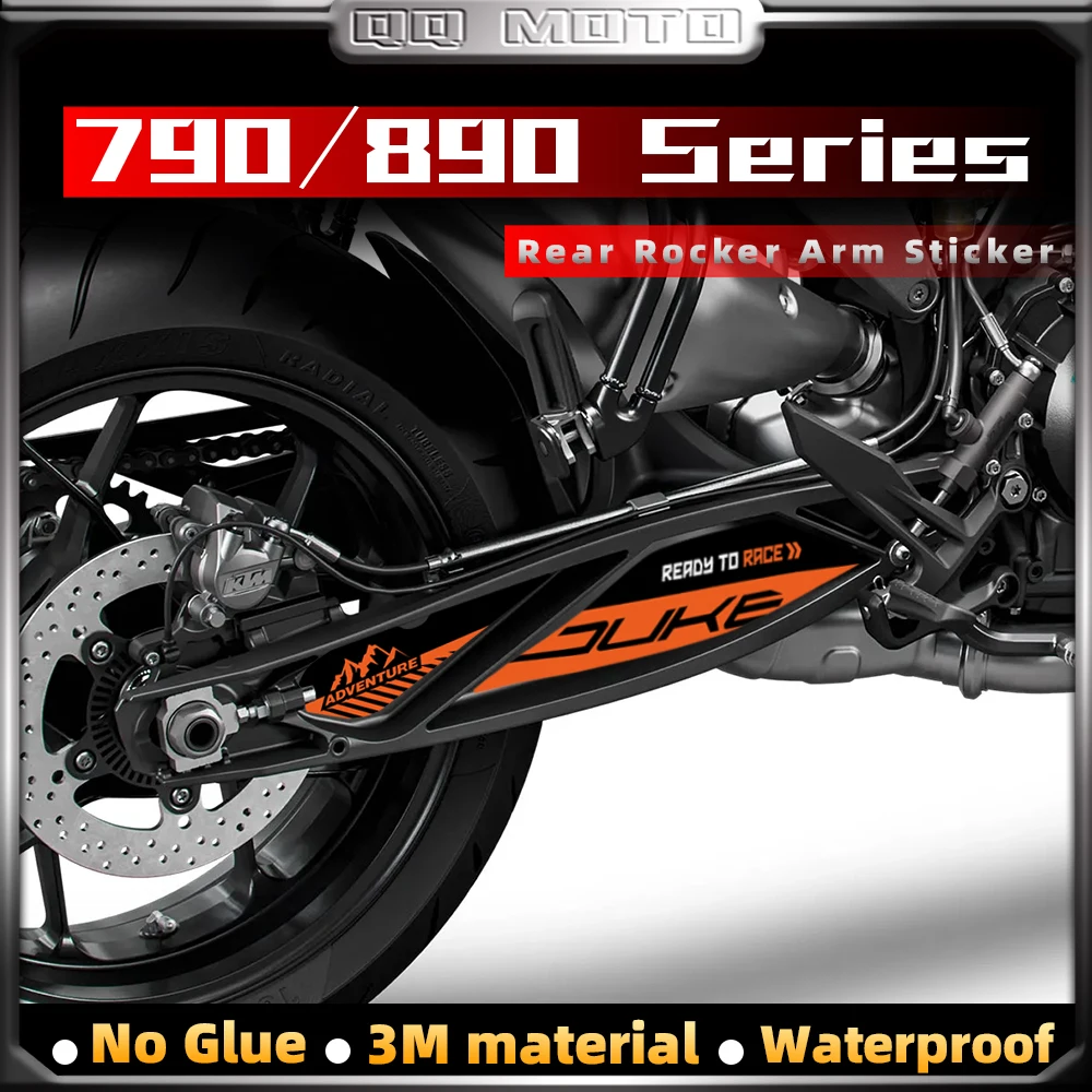 Per Duke Duke 790/890 Swingarm Stickers Decalcomanie In Vinile Decorativo Per Moto Accessori Per Pellicole Protettive Per La Protezione Solare Imperme