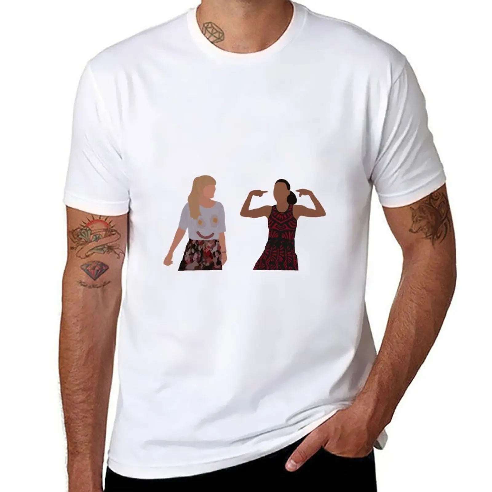 New Glee Britana Hand In My Pocket/I Feel The Earth Move T-Shirt Camicie Graphic Tees Maglietta Da Uomo