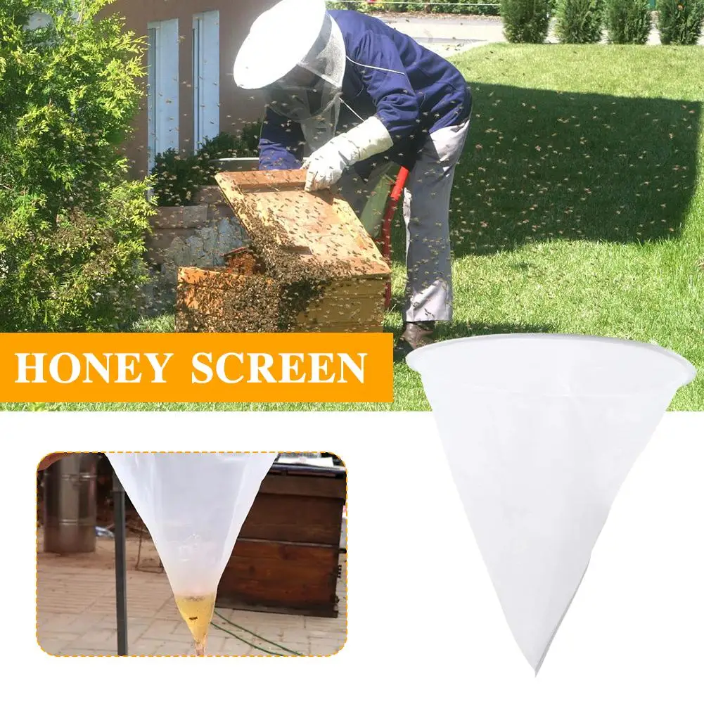 Panno Filtrante Per Impurità A Rete A Forma Di Imbuto Ultra-Fine Per Apicoltura Attrezzi Speciali Forniture Da Giardino Apicoltura D7F9