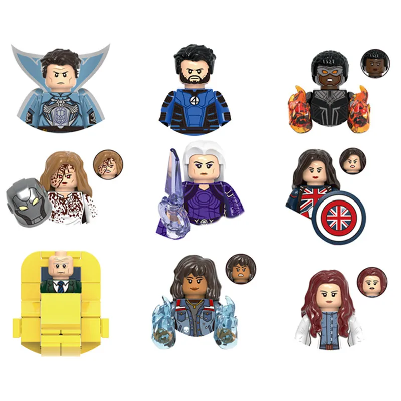 Superhero Movie Mini Action Toy Doll Building Blocks X Professor Wanda Bambini Assemblati Building Blocks Giocattolo Regalo