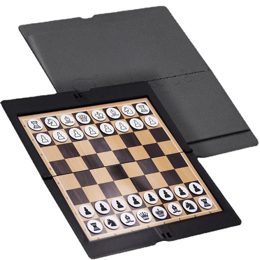 Set Di Scacchi Magnetici Pieghevoli Portafoglio Da Campeggio Tavole Pieghevoli Giochi Da Tavolo