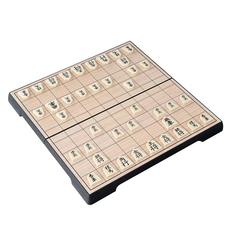 Japan Shogi Magnetic Chess Japan Chess Game Gioco Da Tavolo Intelligence Toy Travel Pieghevole