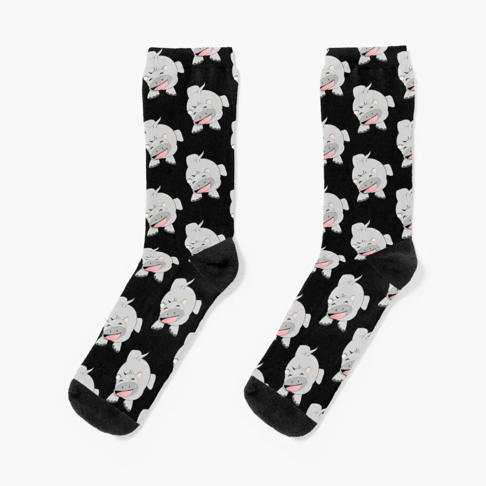Happy, Happy Hippo Socks Sport E Tempo Libero
