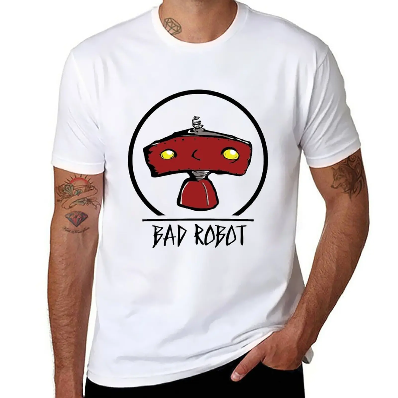 New Bad Robot M & H T-Shirt Tees Anime Clothes Plus Size T-Shirt T-Shirt Magliette Corte Pesanti Per Uomo