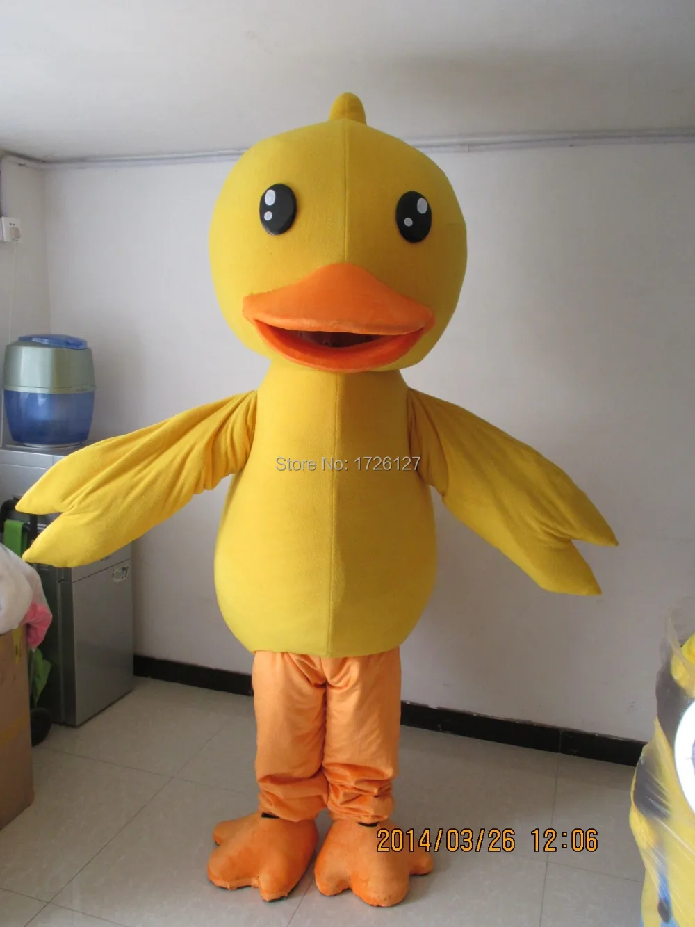 Mascotte Anatra Gialla Costume Della Mascotte Costume Costume Fantasia Personalizzata Anime Kit Cosplay Mascotte Costume Operato Costume Di Carnevale