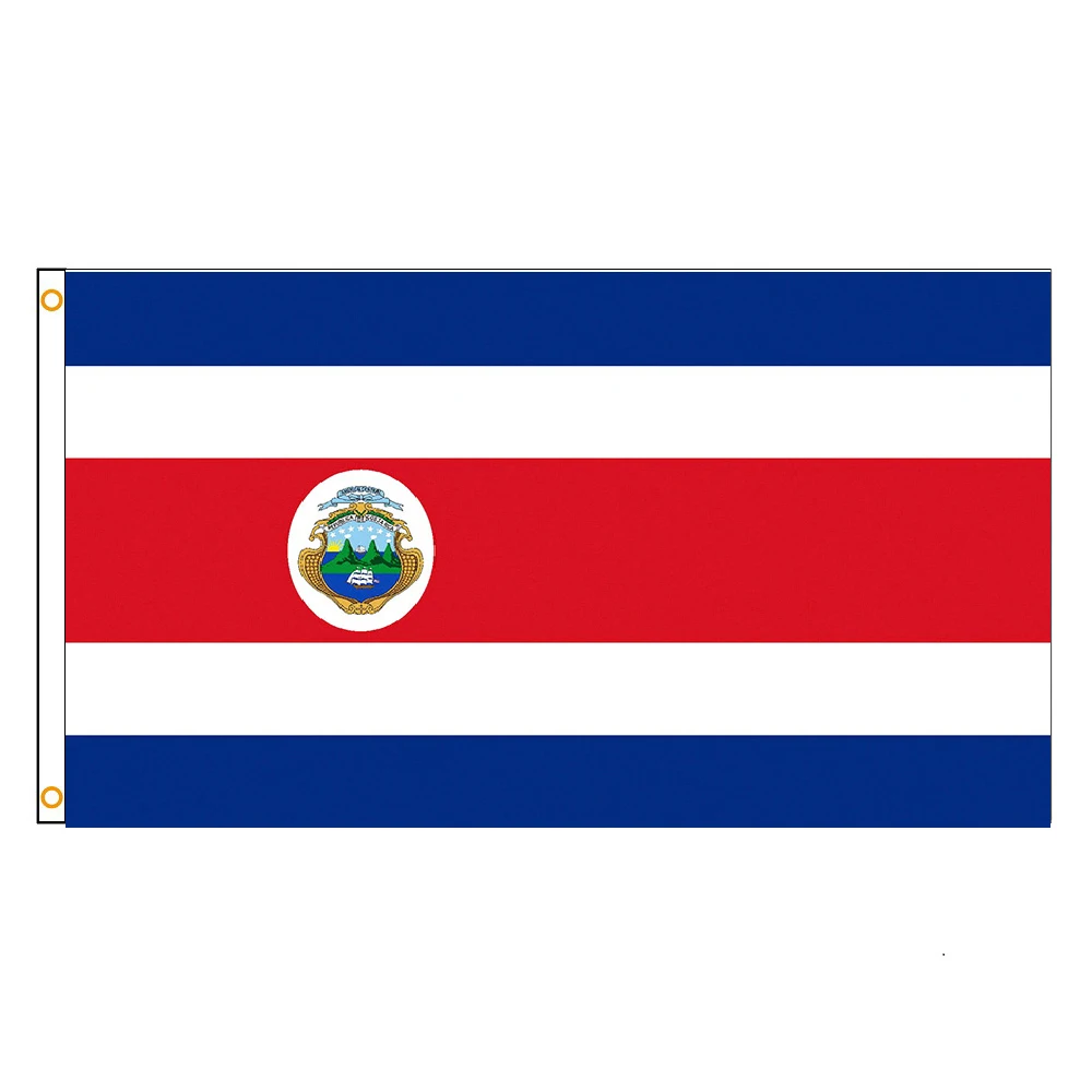 Bandiera Della Costa Rica 90X150Cm Bandiere Nazionali Della Costa Rica Appese Per La Decorazione