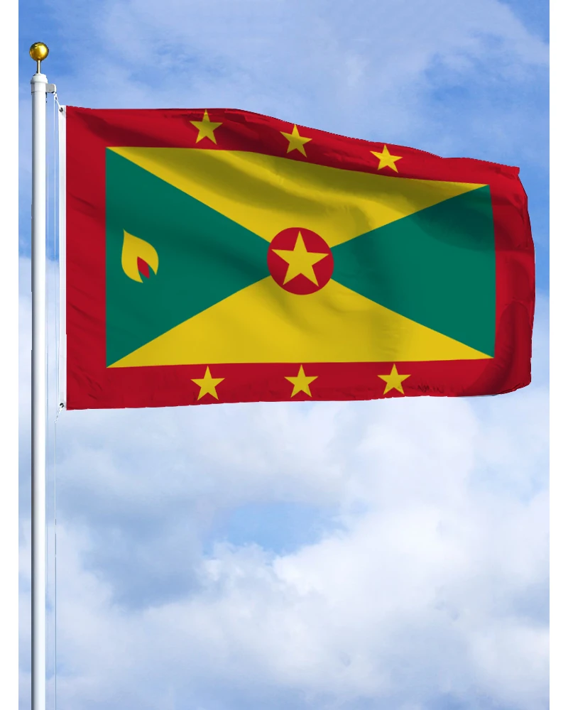 60X90 90X150 120X180Cm Bandiera Di Grenada Arazzo Per Banner Stampato In Poliestere Per La Decorazione