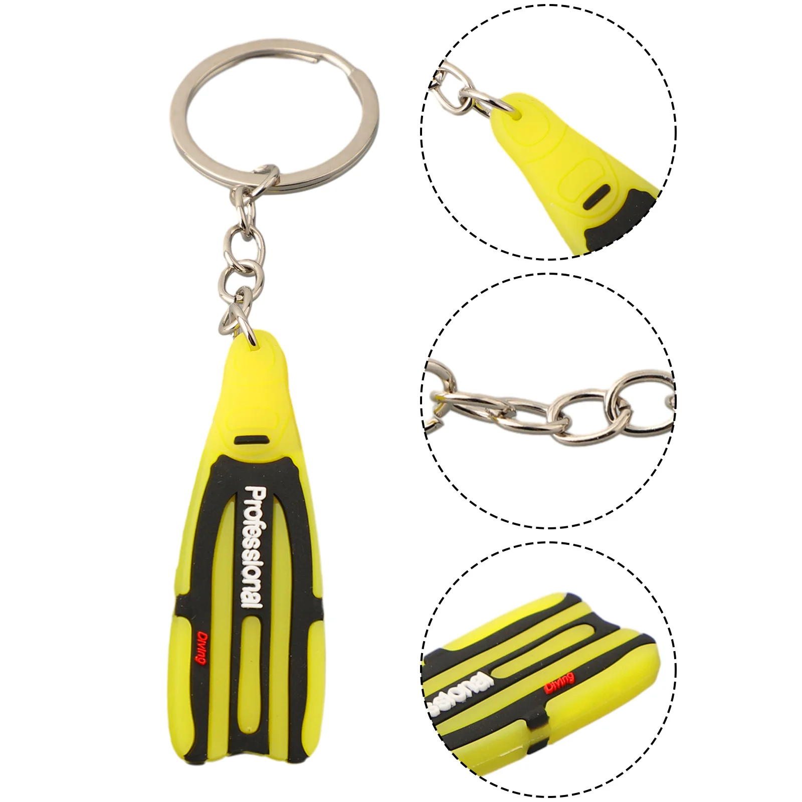Scuba Diving Fin Portachiavi Portachiavi Flipper Portachiavi Diver Diving Gift Scuba Diving Fin Portachiavi Portachiavi