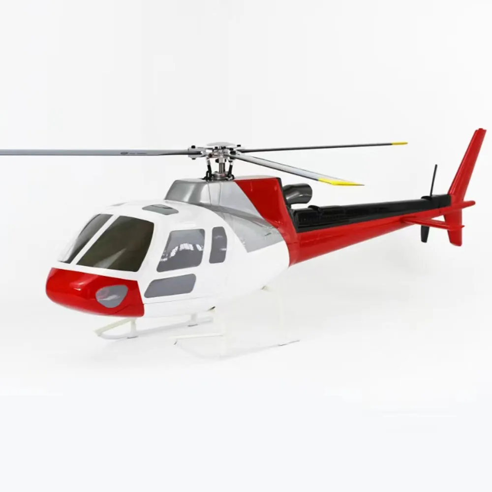 Fly Wing Squirrel-As350 6Ch 3D Flying Three Rotor Blade Gps Hover Invertito Hover One Key Return Scale Elicottero Rc Pnp Con H1