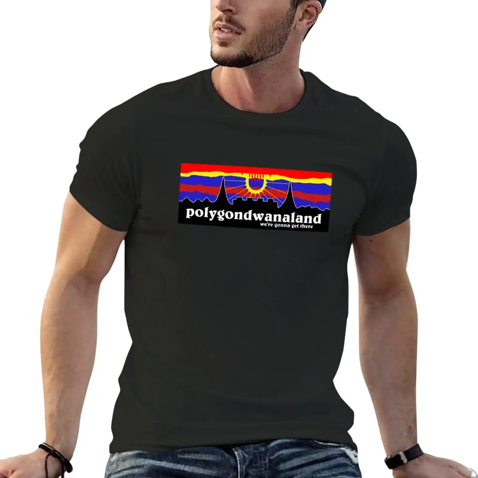 King Gizzard And The Lizard Wizard - Polygondwanaland T-Shirt Anime Clothes Cute Tops Summer Top Magliette Slim Fit Per Uomo