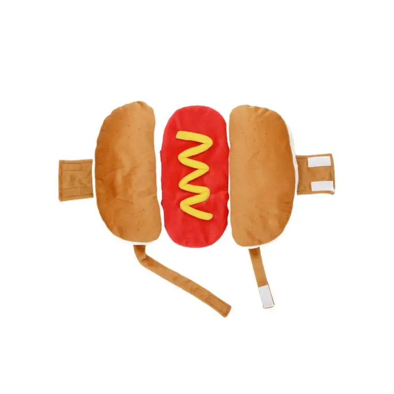 Costume Per Cani Hot Dog Burger Pet Party Clothes Puppy Outfit Costume Di Natale Funny Taco Clothes Party Cosplay Outfit