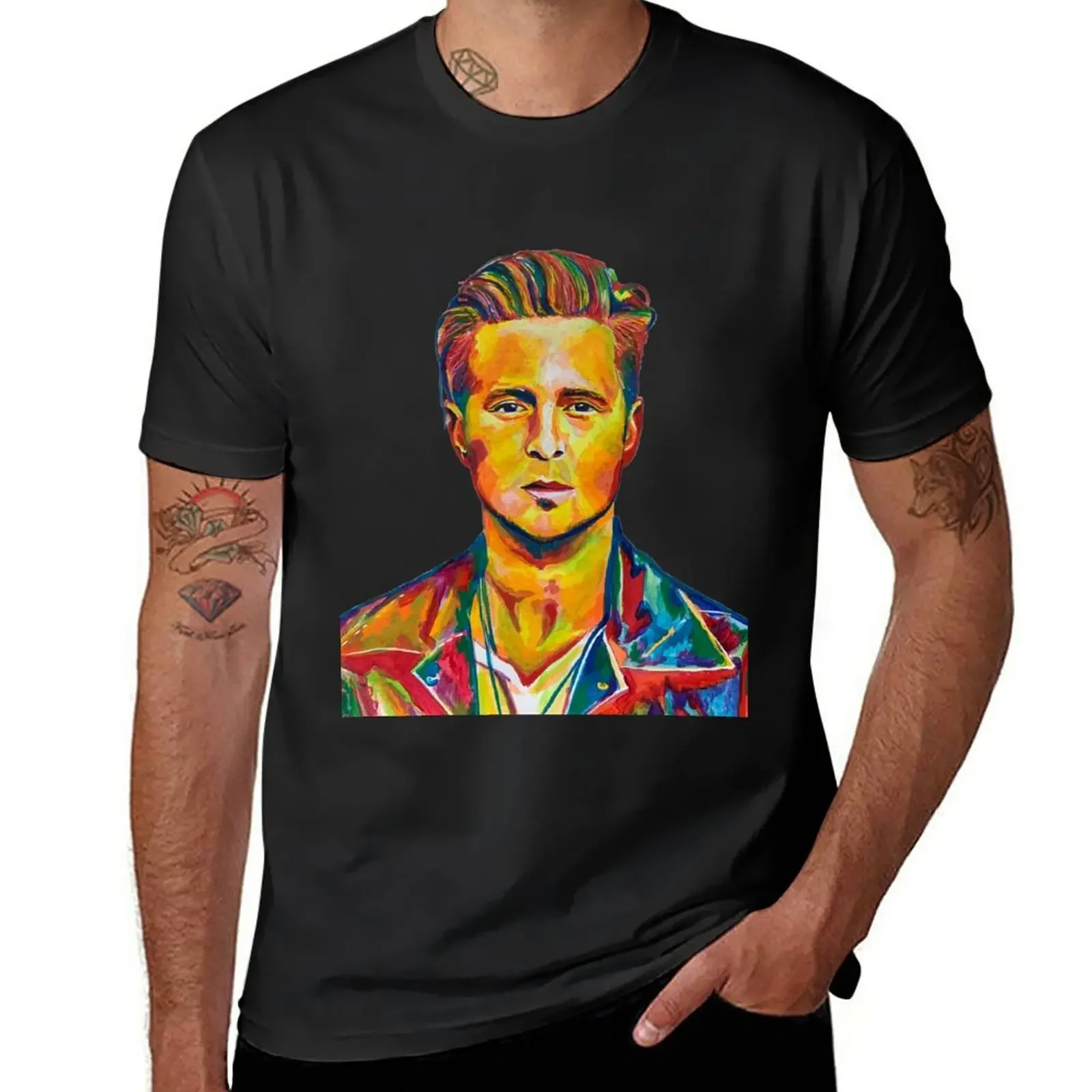 Ryan Tedder T-Shirt Cute Top Customs Anime Clothes Plain White T-Shirt Uomo