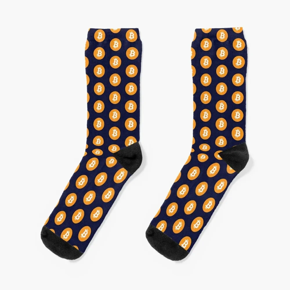 Bitcoin Socks Snow Japanese Fashion Cool Socks Uomo Donna