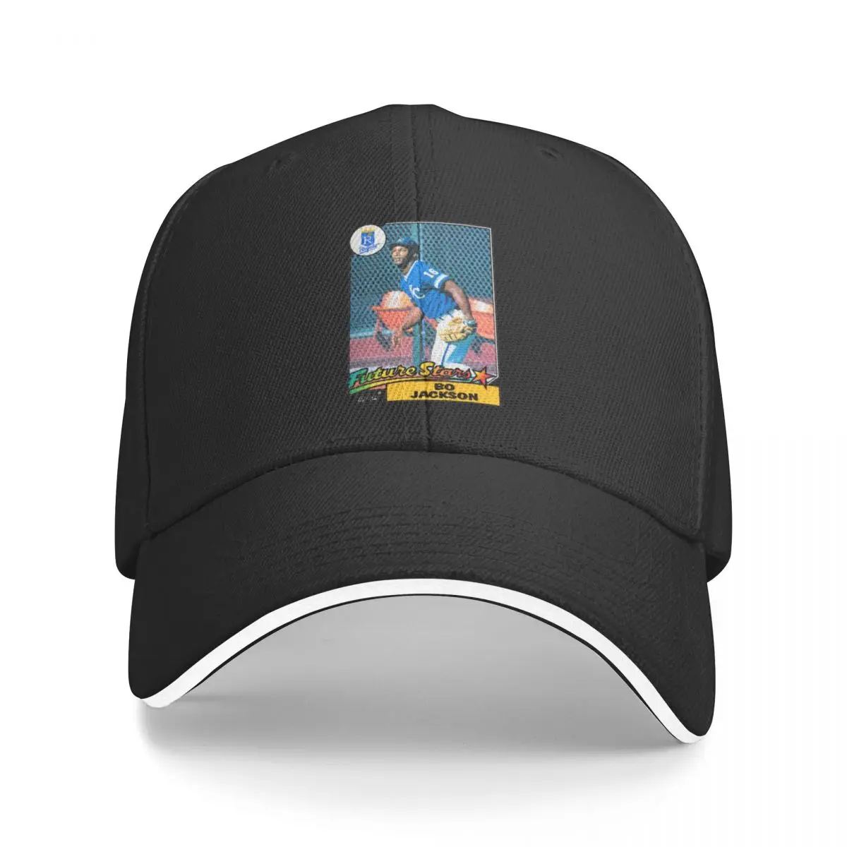 New Vintage Topps Future Stars Bo Jackson 1987 Berretto Da Baseball Visiera Cappelli Da Tè Beach Outing Beach Abbigliamento Da Golf Da Donna Da Uomo