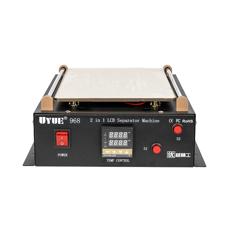 Uyue 968 14 Pollici Built-In Dual Vacuum Pump Lcd Separator Split Screen Repair Machine Per Ipad Per Samsung Tablet Pc
