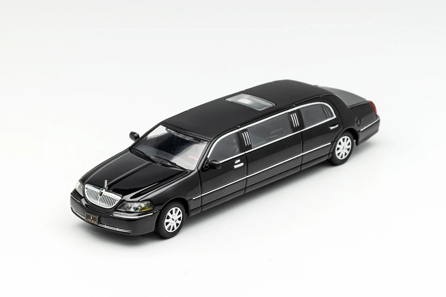 Gcd 1:64 Lincoln Extended Edition Town Car Limousine Diecast Model Car