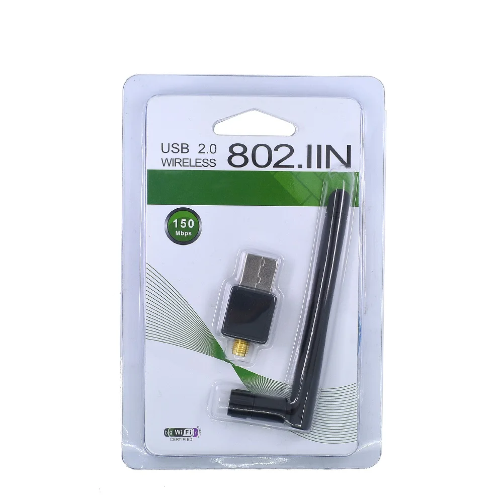 Adattatore Per Scheda Wireless Usb Tishric Usb 2.0 Antenna Wifi Per Computer Scheda Di Rete Per Computer Wireless Amplificatore Di Segnale Wifi Da 150