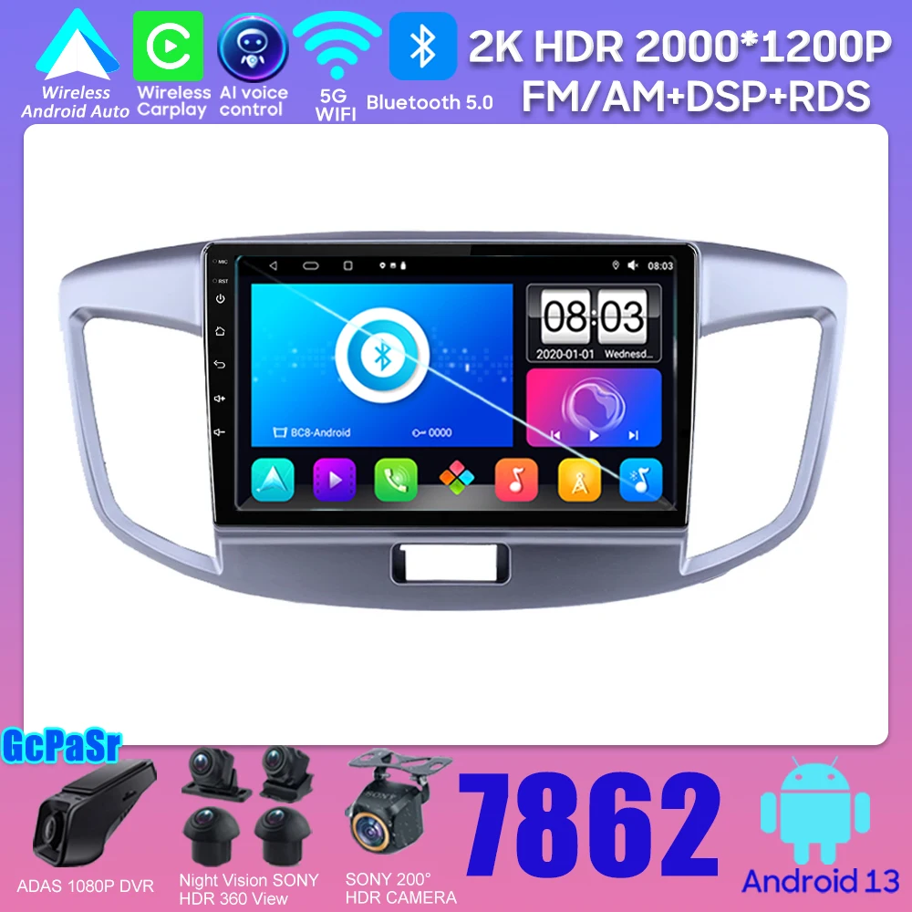 Radio Android Per Suzuki Wagon 2015 Lettore Multimediale Per Auto No 2Din Dvd Wireless Android Auto Touch Screen Sistema Intelligente