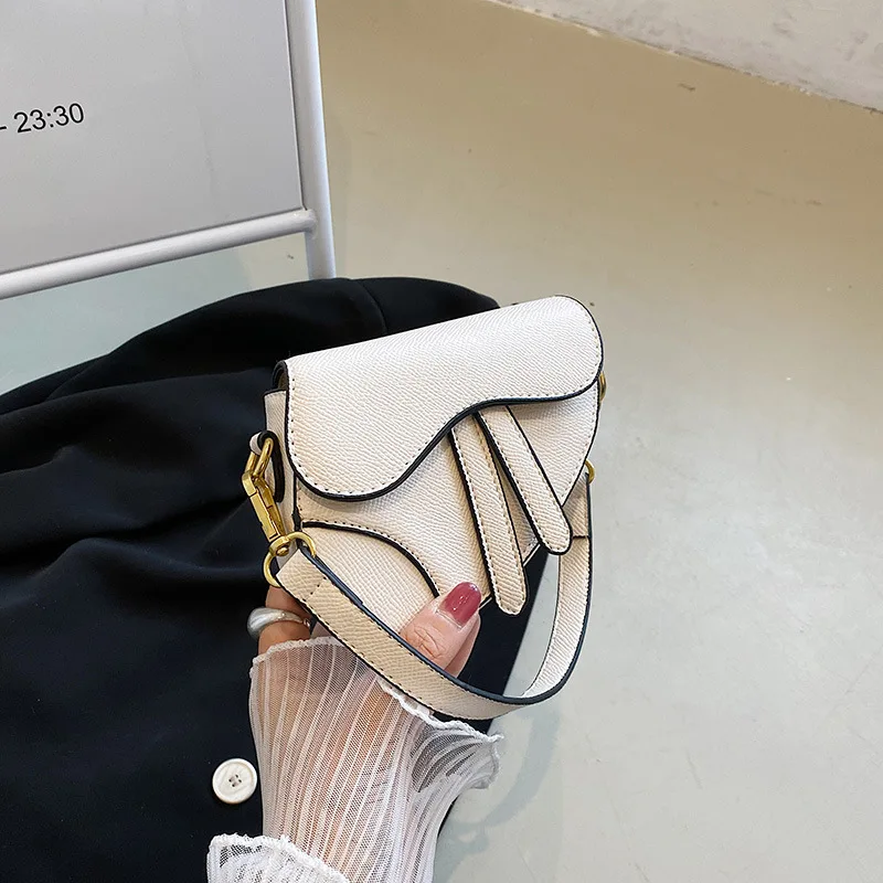 Cute Children Shoulder Bagstoddler Neonate Princess Handbag Toddler Baby Pu Mini Cute Saddle Messenger Bags Portamonete