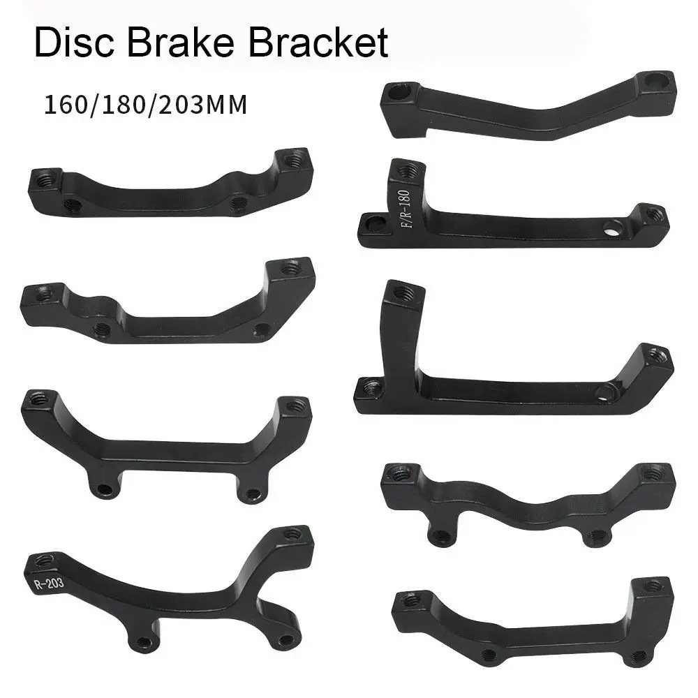 Adattatore Per Montaggio Freno A Disco Nero Mountain Bike Ultralight Pm/Is Convertitore Rotore Accessori Per Biciclette A/B Staffa Di Scambio Pilastro