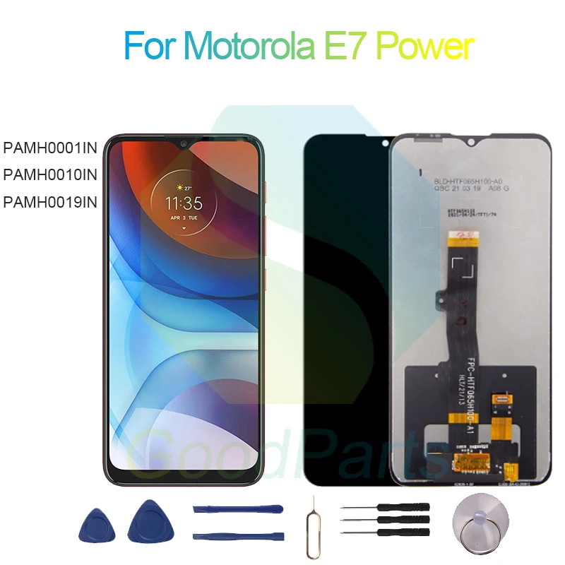 Per Motorola E7 Power Display Lcd 6.51 "Pamh0001In/10In/19In E7 Power Touch Digitizer Assembly Sostituzione