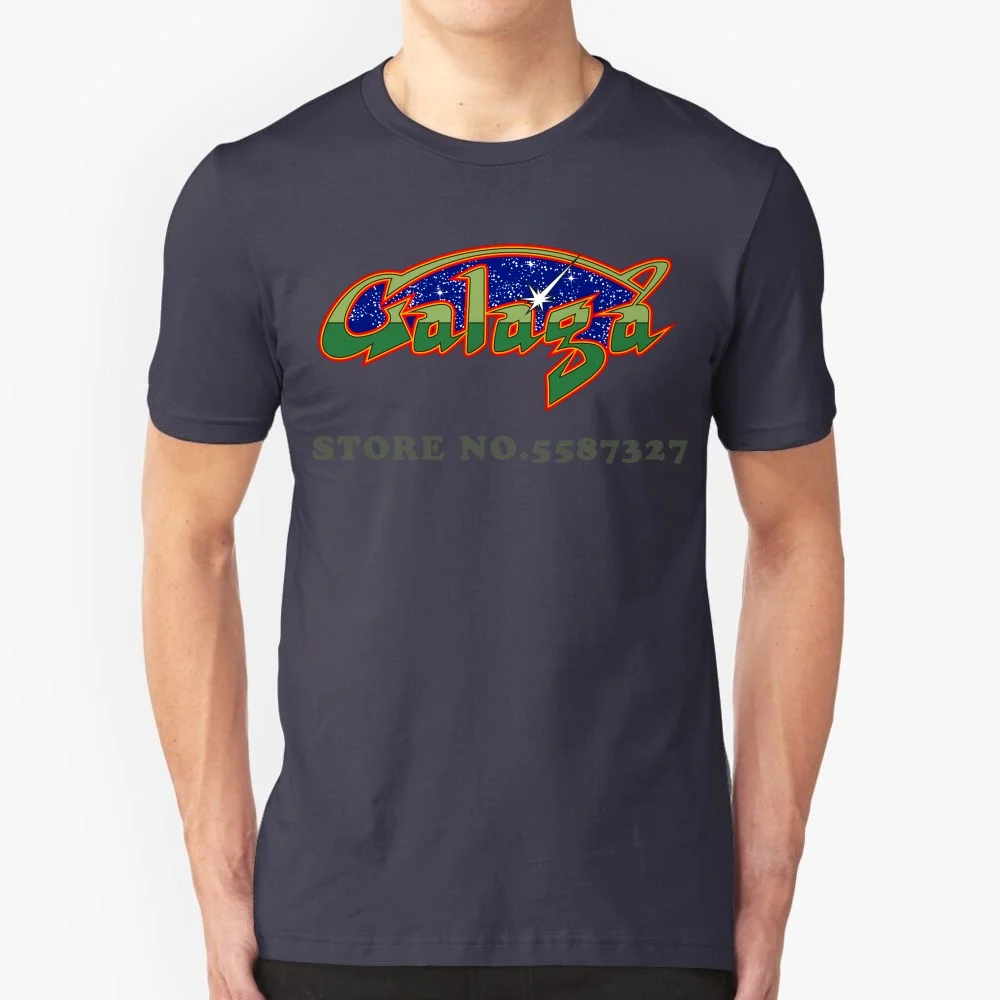 Maglietta Per Videogiochi Galaga Arcade Video Geek Vintage Game Shooter Novità Da Noi Maglietta Allentata
