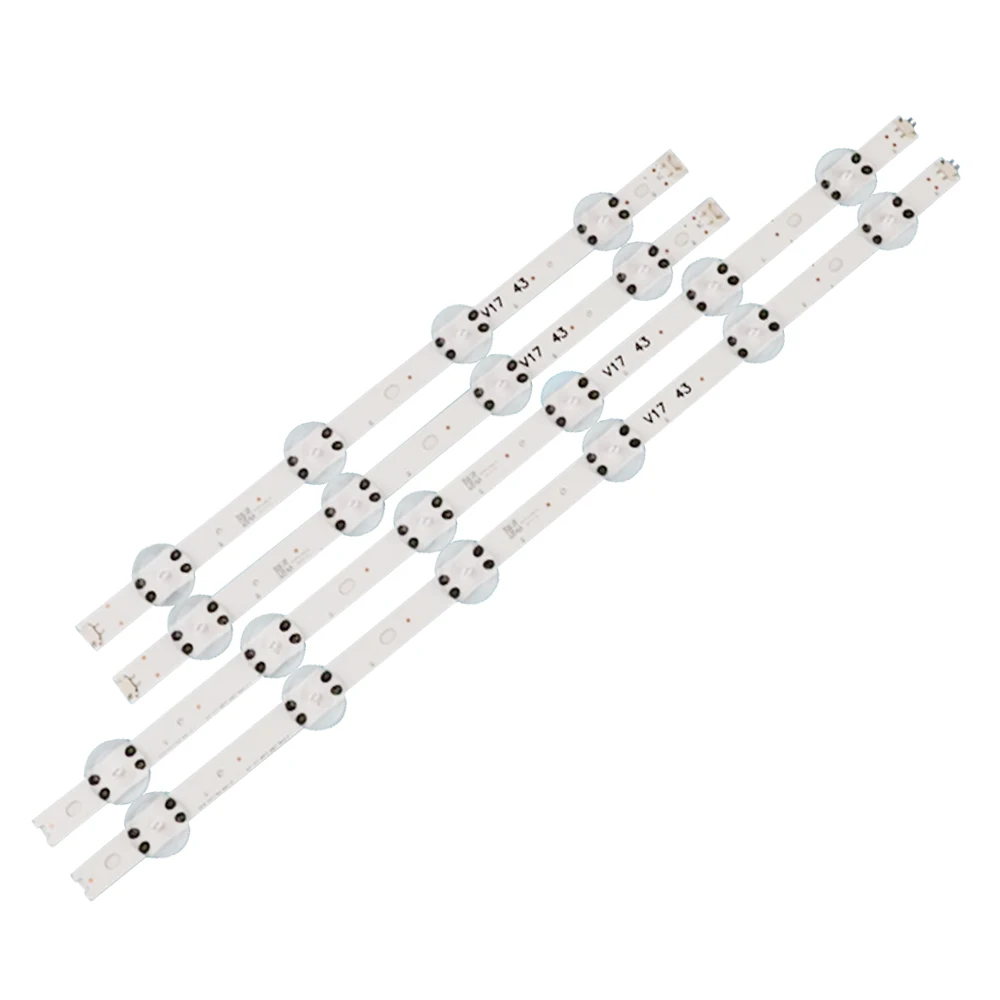 Barra Led (4) Per Lg 43 Uj6517 43 Uj6510 Muslimate 43 Uj6525 43 Uj6565 Muslimatexmuslimate 4343 Lv340C 43 Lj610V V17 43