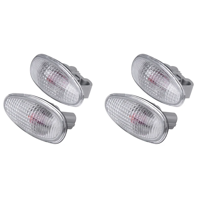 4X Car Front Side Indicatore Di Direzione Parafango Lampada Per Mitsubishi Outlander Pajero Montero Shogun Lancer Galant Mr522027