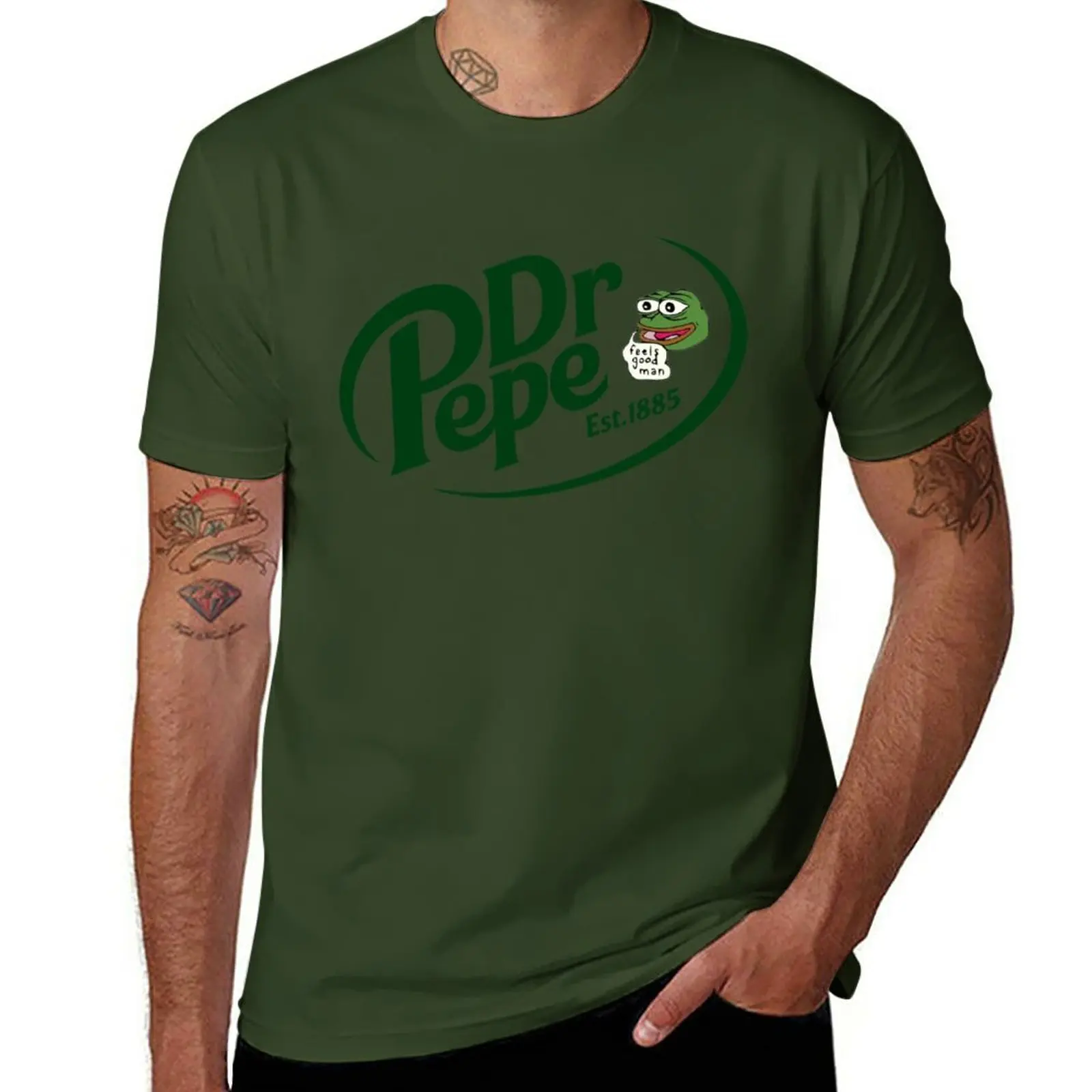T-Shirt Dr. Pepe New Edition Ragazzi Bianchi Magliette Da Uomo Anime