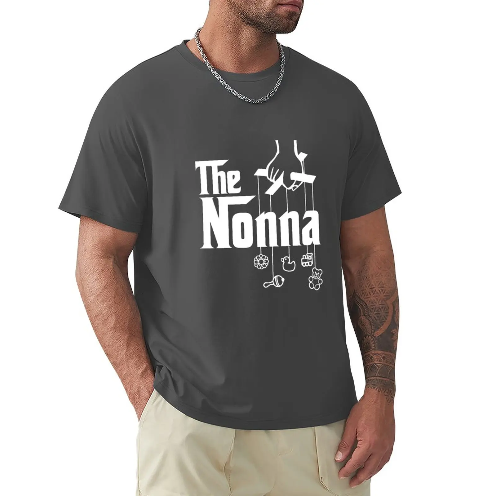 La Nonna Italian Nonna Baby Shower T-Shirt Customizeds Anime Clothes New Edition Men Clothing