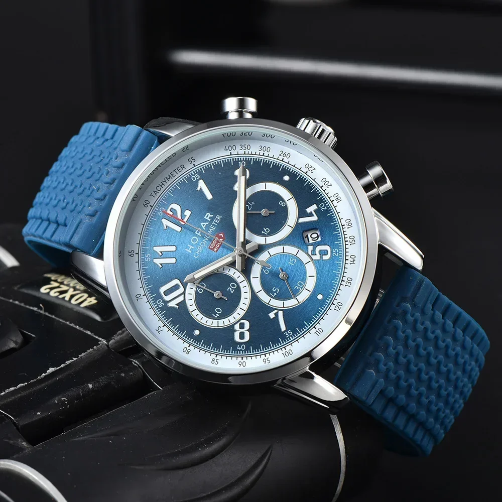 Cronografo Top Business Watches Mens Original Brand Chopard Luxury Multifunzione Automatic Date Watch Men Orologi Aaa In Acciaio Pieno