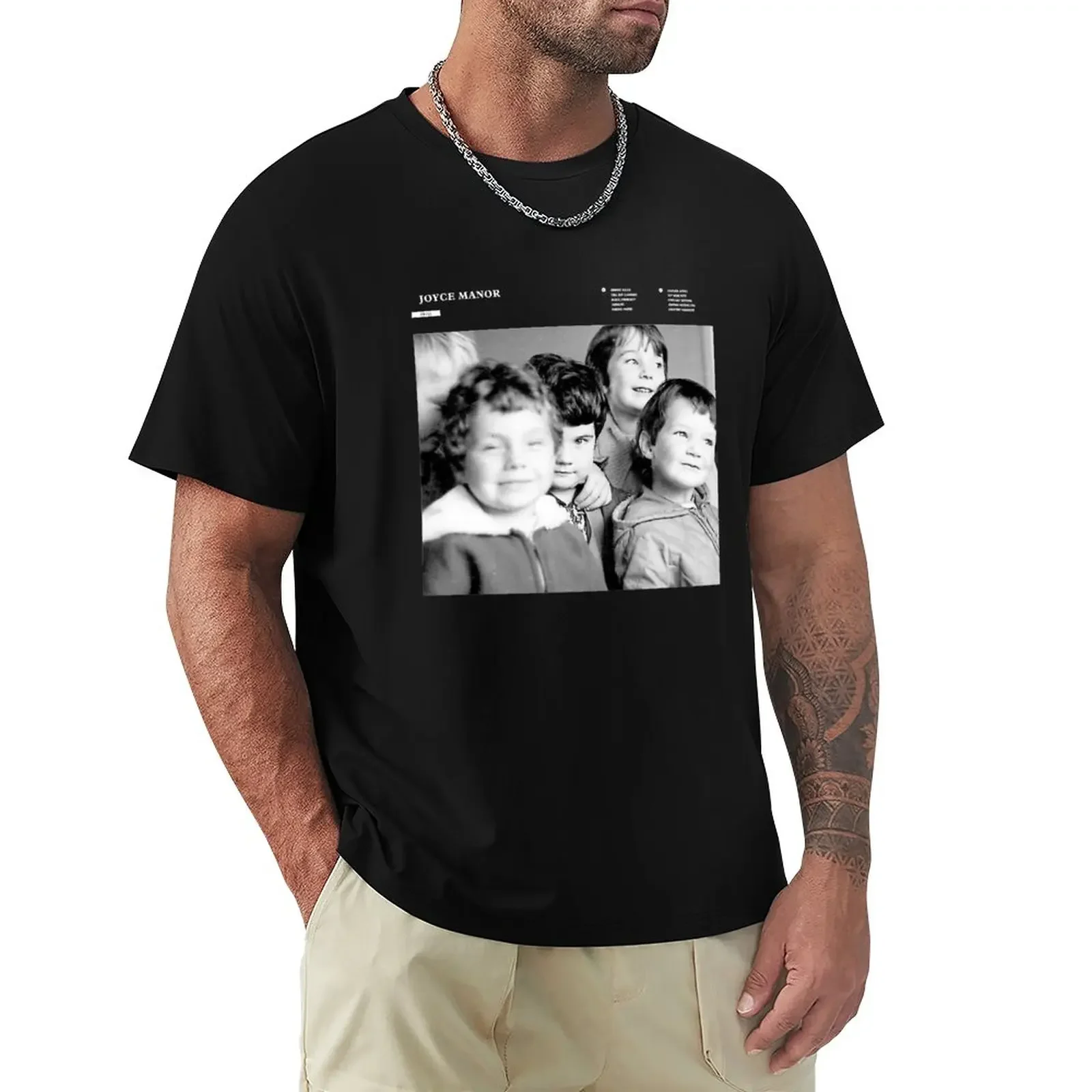 Joyce Manor - Joyce Manor Album Art T-Shirt Magliette Oversize Abbigliamento Uomo Maglietta Sublime Felpa Abbigliamento Uomo