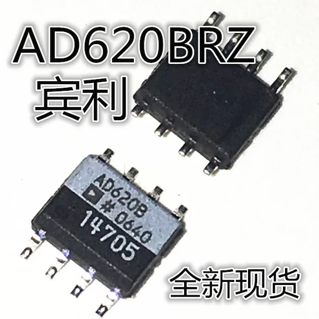 10 Pz Originale Nuovo Ad620Brz Ad620Br Ad620B Ad620 Strumento Amplificatore Chip Vendita Calda