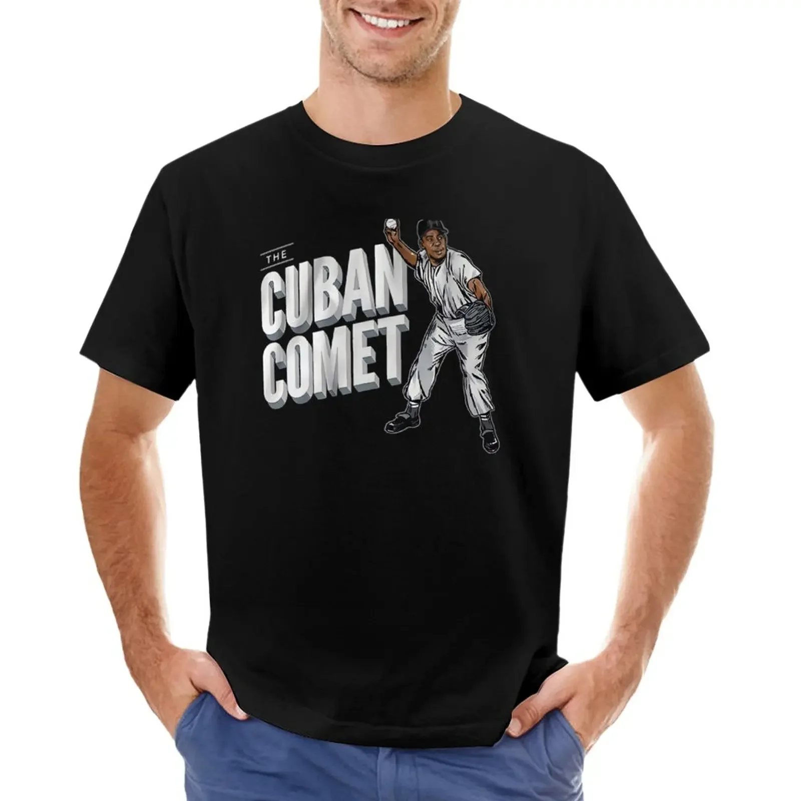The Cuban Comet T-Shirt Summer Top Animal Prinfor Boys Mens Graphic T-Shirt