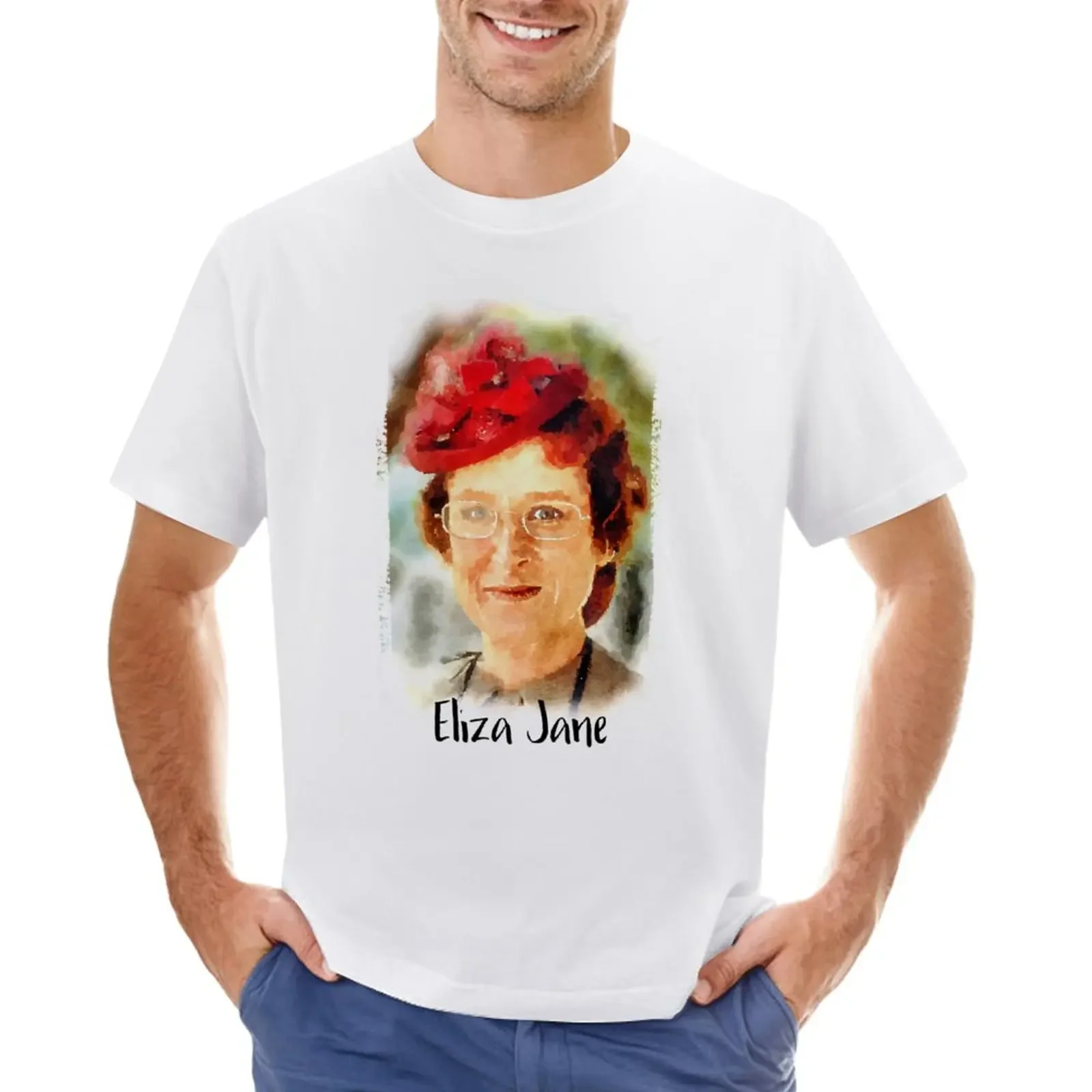Eliza Jane Little House On The Prairie T-Shirt Per Un Ragazzo Animal Prinfor Boys T Shirt Men