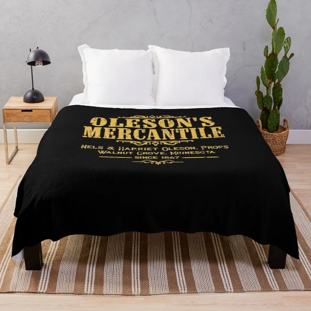 Oleson Mercantile-Da Little House On The Prairie Throw Coperta Polar Funny Gift Coperte