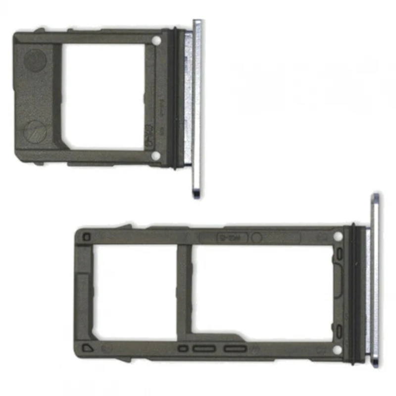 2 Vassoio Sim Per Scheda Adattatore Samsung Galaxy A8 2018 A530F Grigio # Samsung Galaxy A8 2018 (Sm-A530F/Ds) # Samsung Galaxy A8 + 2018 (Sm-A730F/Ds