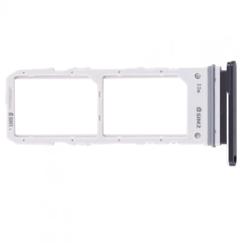 Vassoio Sim Per Samsung Galaxy A90 5G Adattatore Micro Dual Card Nero # Samsung Galaxy A90 5G (Sm-A9080, Sm-A908B, Sm-A908N, Sm-A908Q)